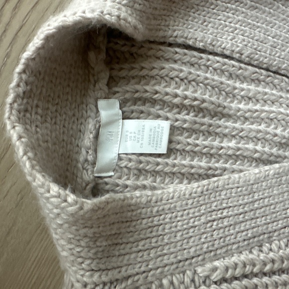 H&M cream knit oversized cardigan - Picture 3 of 3